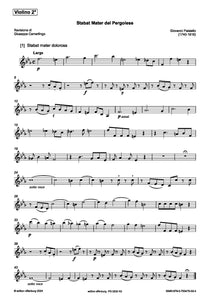 Paisiello, Giovanni: Stabat Mater del Pergolese (Violino 2°)