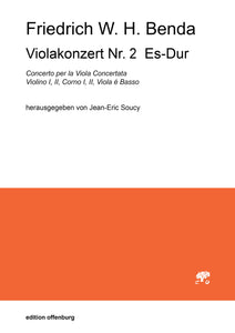 Friedrich Wilhelm Heinrich Benda: Violakonzert Nr. 2  Es-Dur